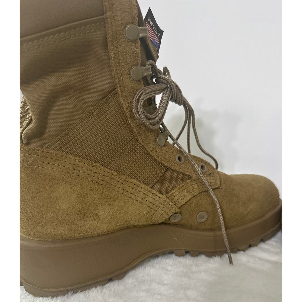 Men's Altama Wrath Hot Weather Steel Toe Boots Color: Coyote Brown Size 6R - Picture 4 of 5